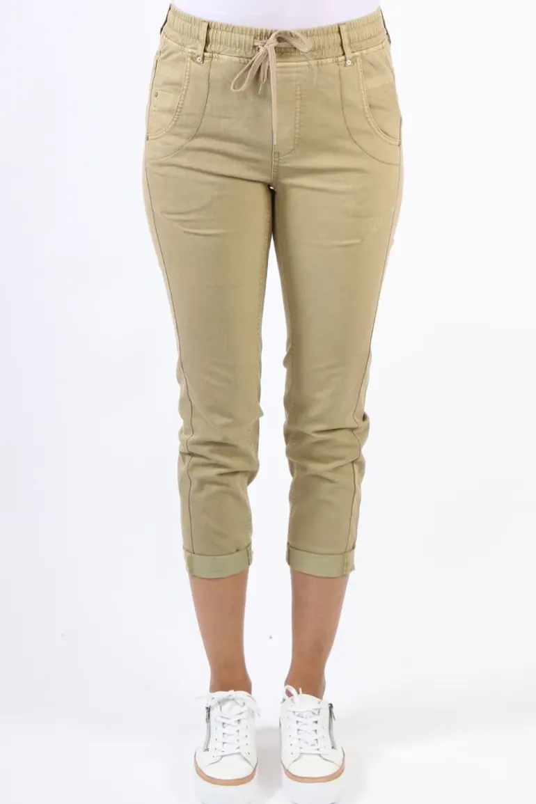 Lania Zane Boyfriend Jean In Camel