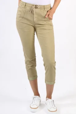 Lania Zane Boyfriend Jean In Camel