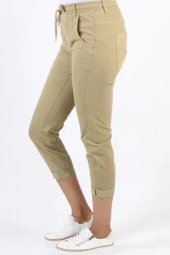 Lania Zane Boyfriend Jean In Camel