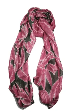 Leaf Designer Scarf By Namaskar