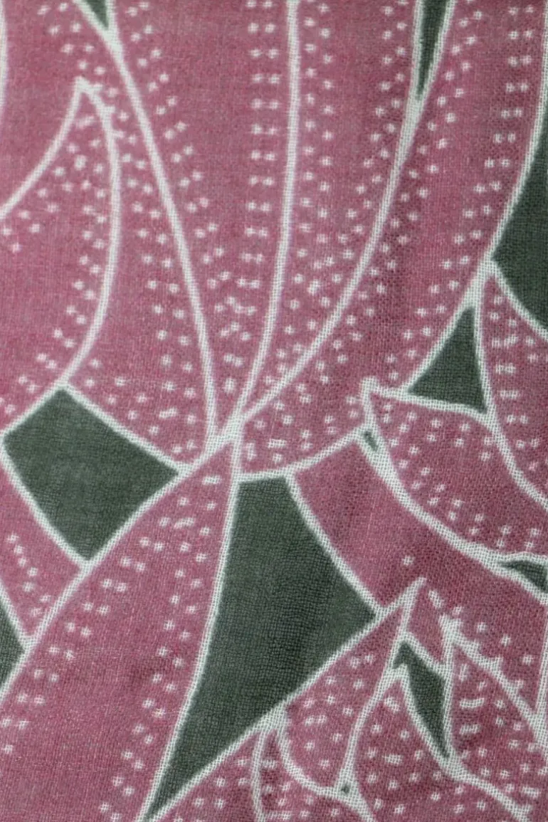 Leaf Designer Scarf By Namaskar