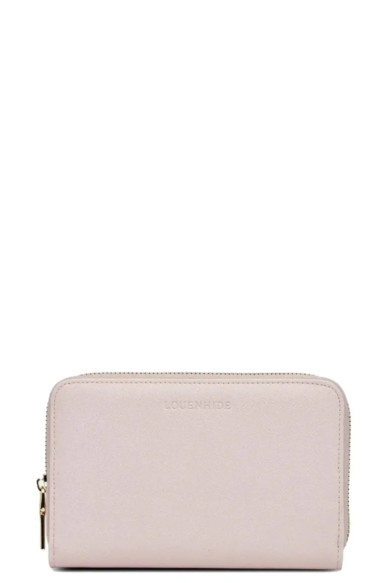 Lizzie Jewellery Case In Pale Pink