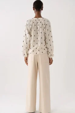 Lollys Laundry Bihar Shirt In Cream