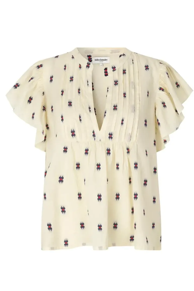 Lollys Laundry Isabelle Top In Cream