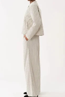Lollys Laundry Rita Pant In Stripe