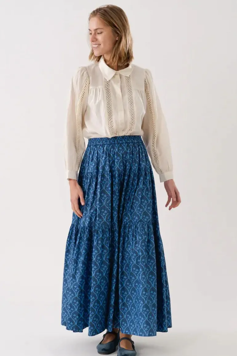 Lollys Laundry Siena Shirt In Cream