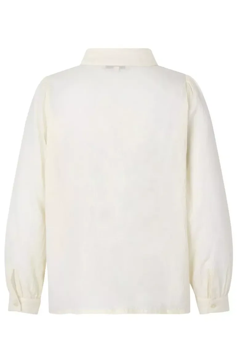 Lollys Laundry Siena Shirt In Cream