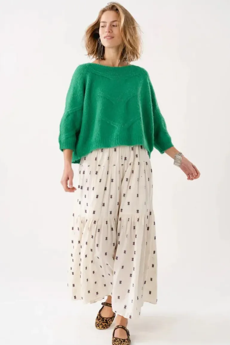 Lollys Laundry Sunset Skirt In Cream