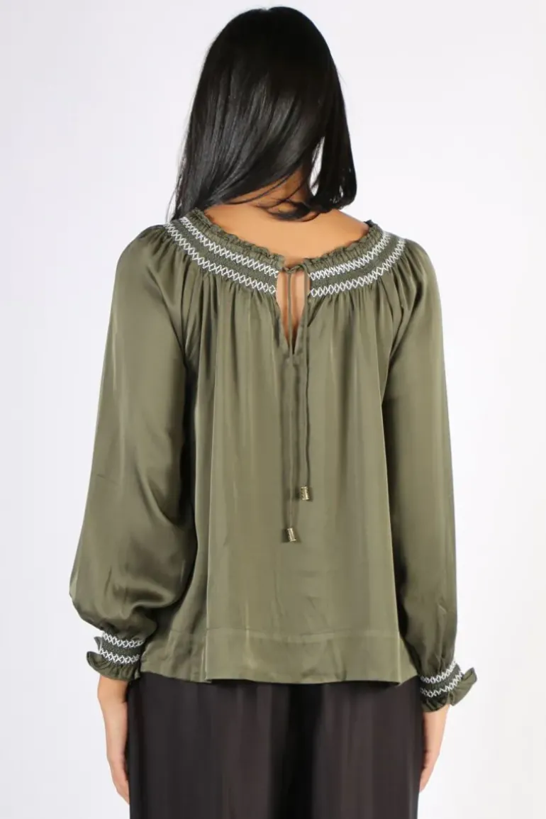 Loobies Story Eugenie Shirt In Olive
