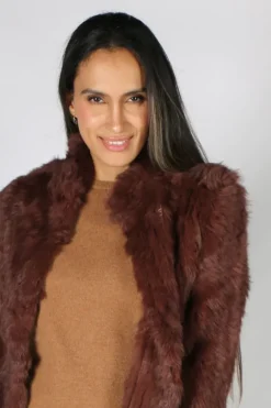 Loobies Story Gigi Jacket In Chocolate