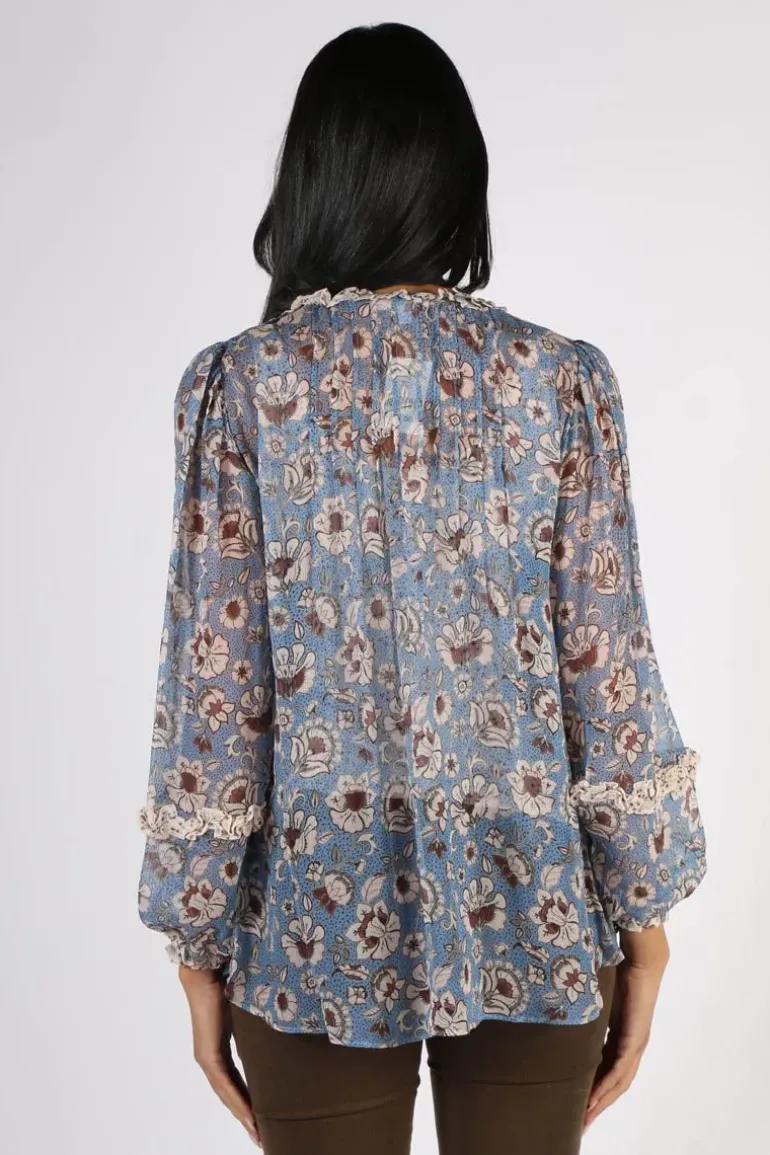 Loobies Story Margaret Shirt In Blue