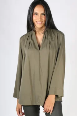 Lounge Athens Tunic In Olive