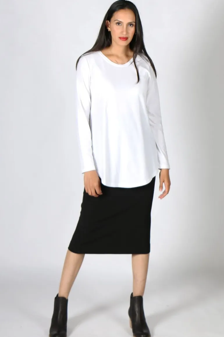 Lounge Gordon Tee In White