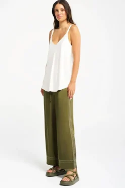 Lounge The Label Meribel Pant In Olive