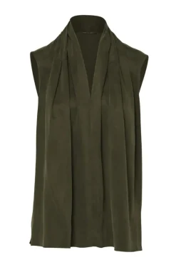 Lounge The Label Molise Top In Olive