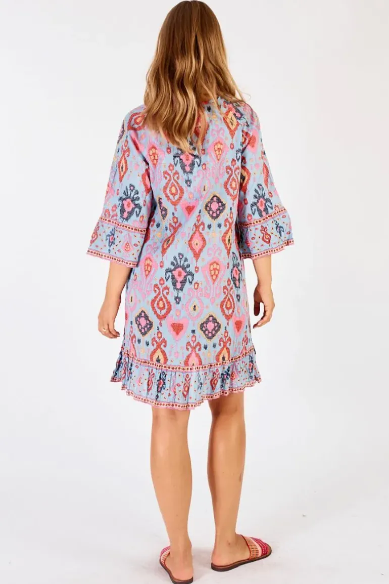 Lula Life Augusta Dress In Sky