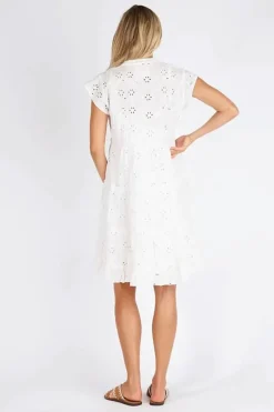 Lula Life Finley Sun Dress In White