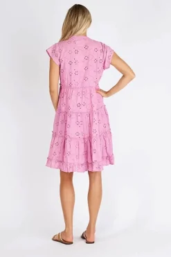 Lula Life Finley Sun Dress In Musk