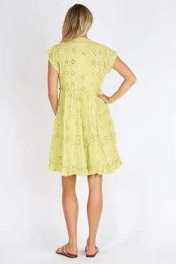 Lula Life Finley Sun Dress In Citrus