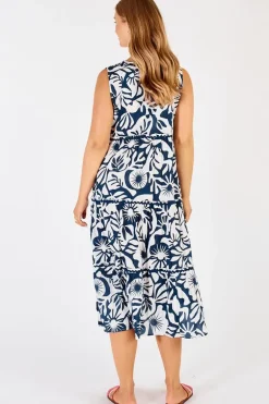 Lula Life Laiken Tiered Dress In White