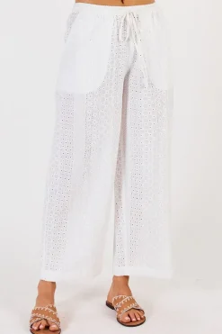 Lula Life Laila Pant In White