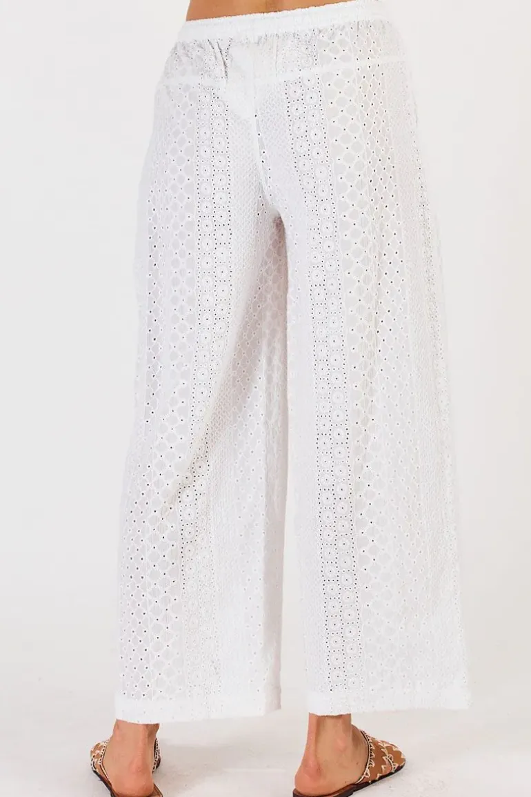 Lula Life Laila Pant In White