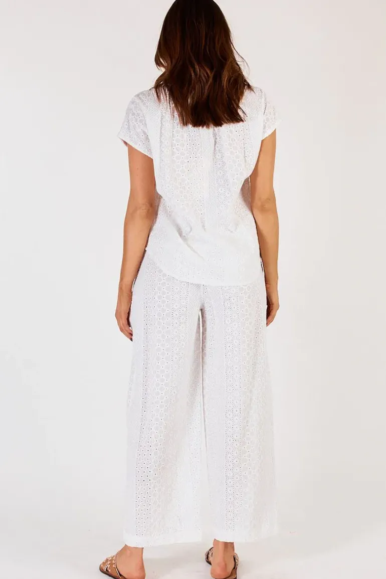 Lula Life Laila Pant In White