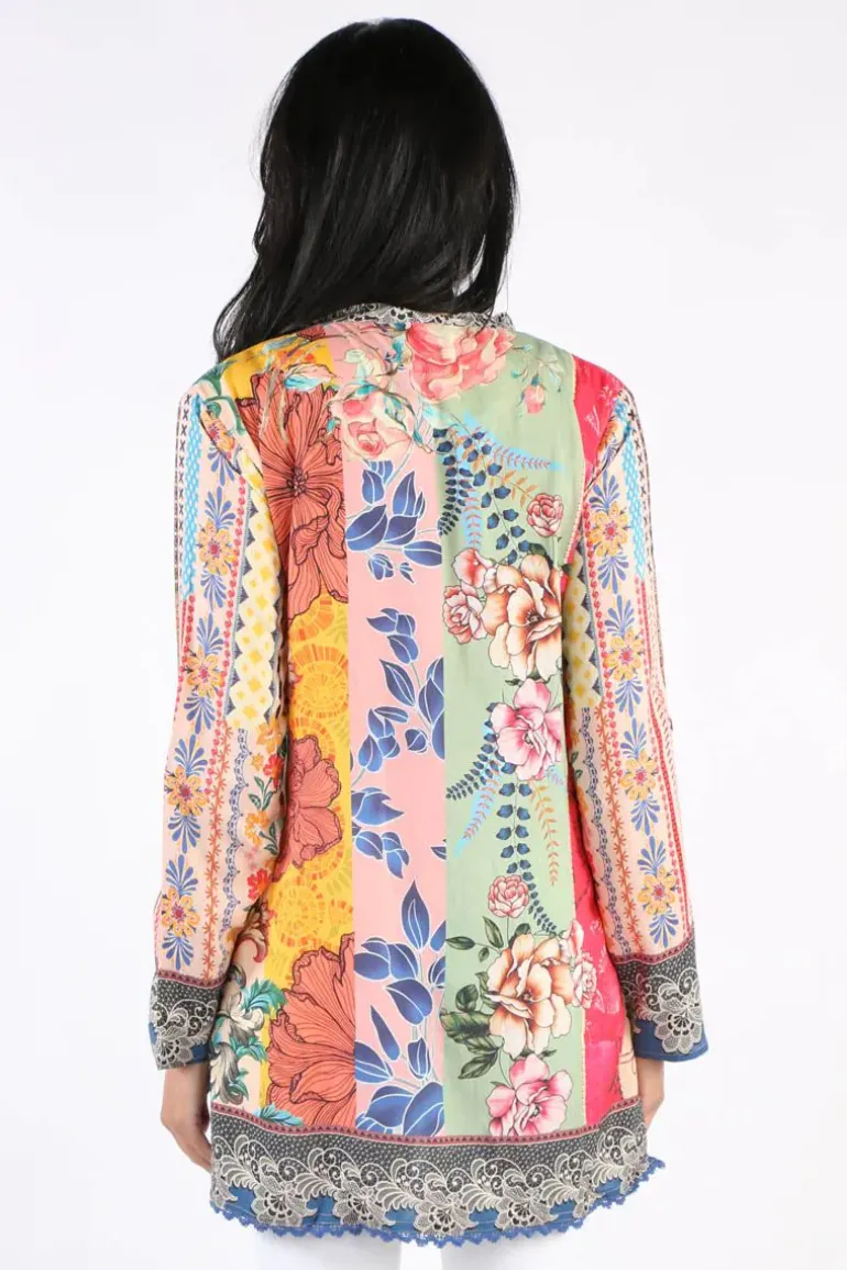 Lula Soul Capri Tunic In Multi