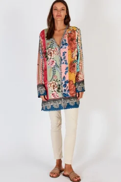Lula Soul Capri Tunic In Multi