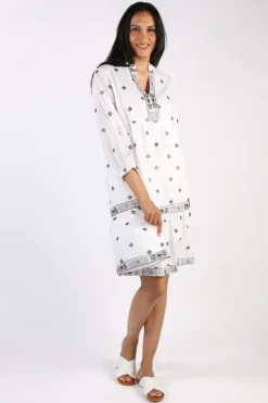 Lula Soul Denny Dress In White