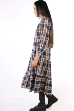Madly Sweetly Beth Dress In Check