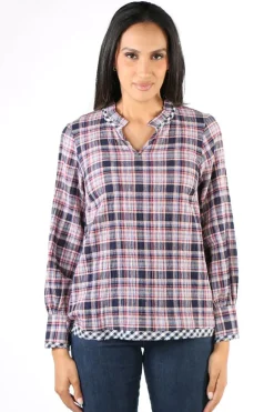 Madly Sweetly Dutton Shirt In Navy