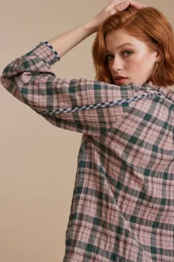 Madly Sweetly Dutton Shirt In Green
