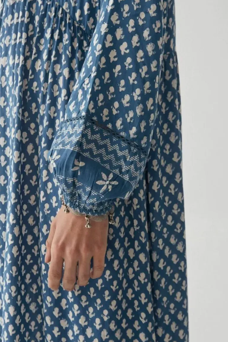 Maison Hotel Antonia Dress In Blue