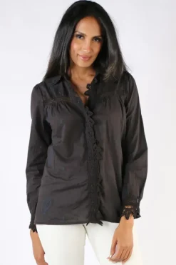 Maison Hotel Eolia Shirt In Black