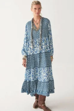 Maison Hotel Lala Dress In Denim