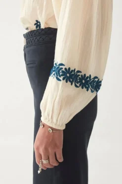 Maison Hotel Lina Shirt In Blue