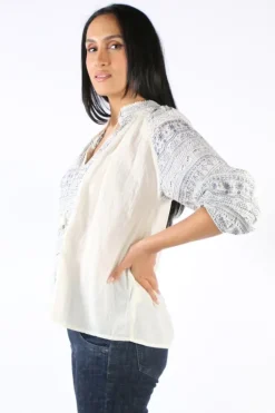 Maison Hotel Sandrine Shirt In Sand