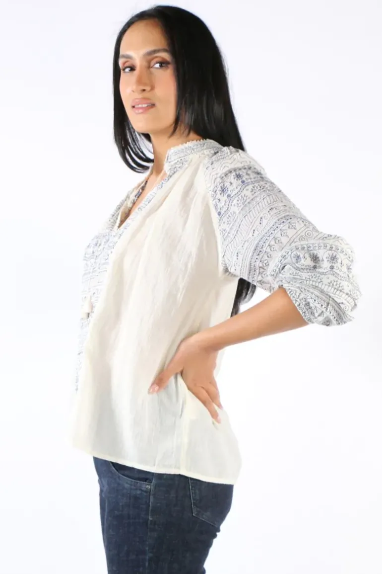 Maison Hotel Sandrine Shirt In Sand