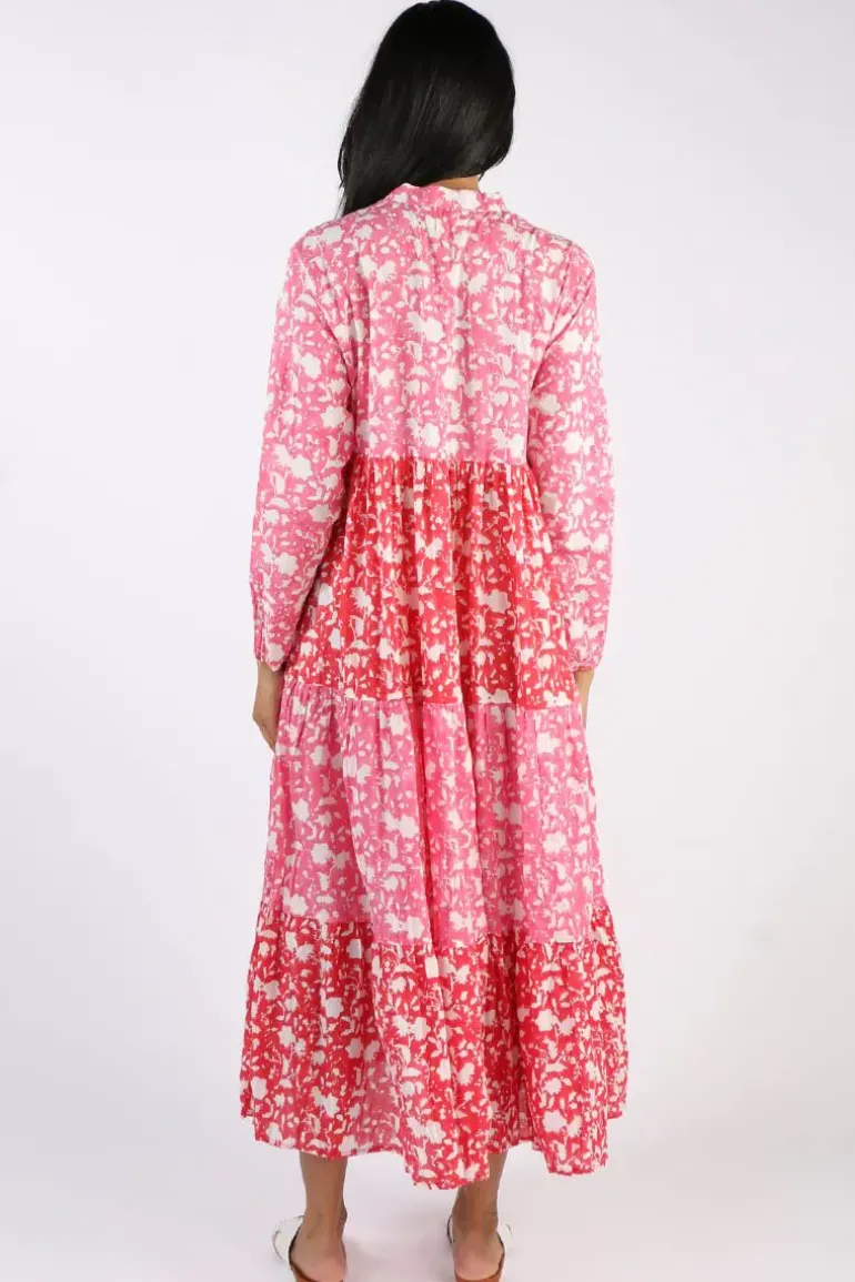 Mandalay Destination Dress In Pink Floral
