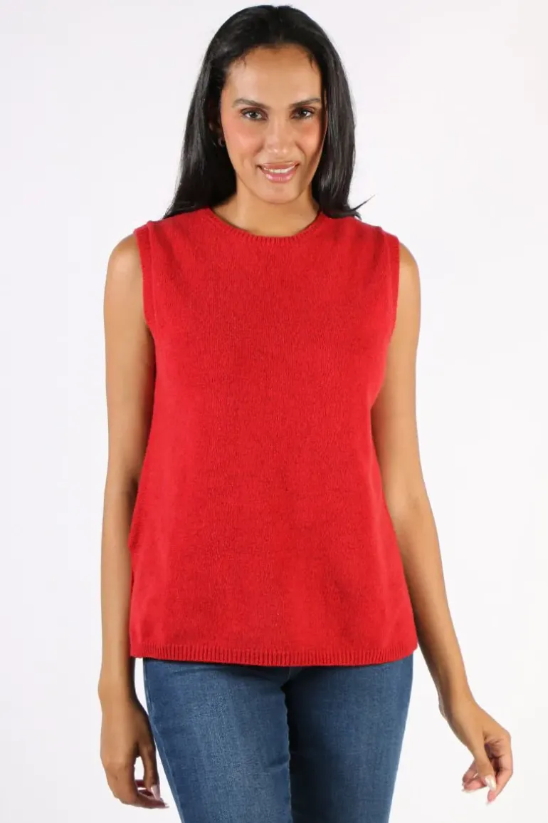 Mansted Mitos Vest In Red
