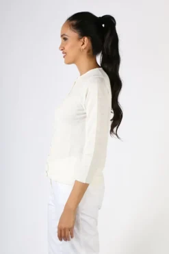 Mansted Pingu Cardi In Ivory