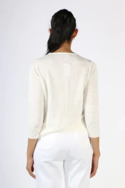 Mansted Pingu Cardi In Ivory