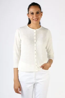 Mansted Pingu Cardi In Ivory