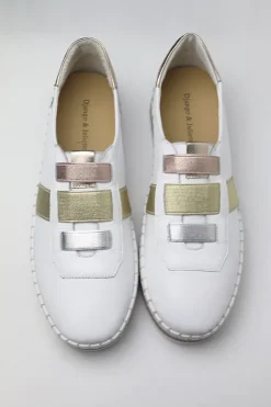 Margrit Sneaker By Django & Juliette In Metal