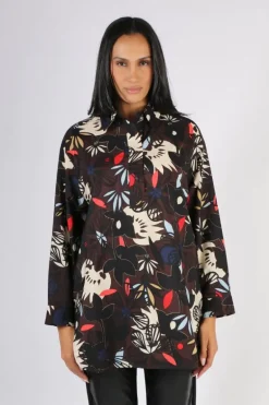 Masai Gidett Printed Shirt In Coffee