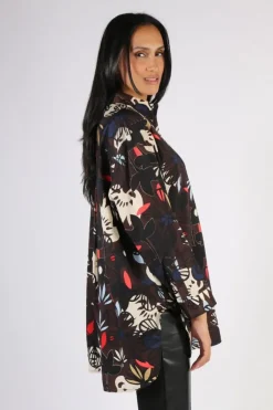 Masai Gidett Printed Shirt In Coffee