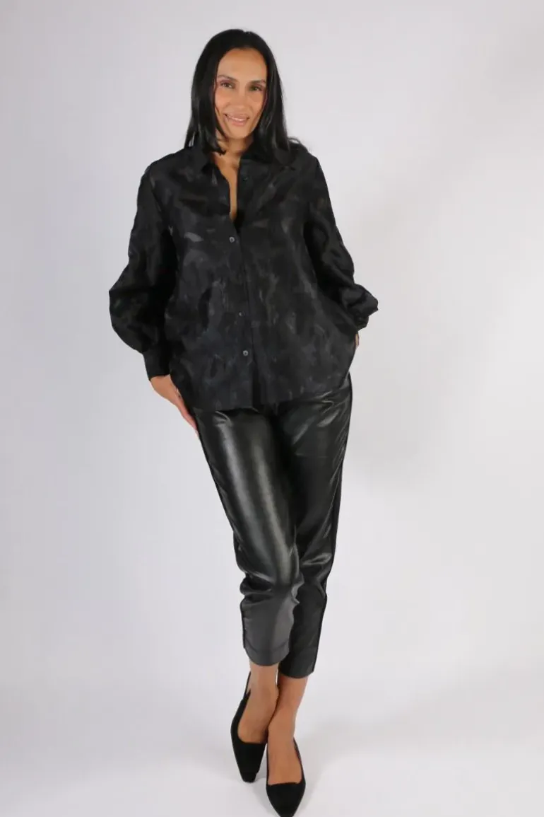 Masai Ingrida Shirt In Black