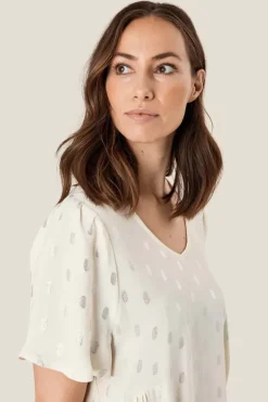 Masai Nen Dress In Cream