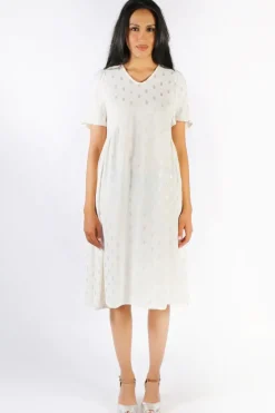 Masai Nen Dress In Cream